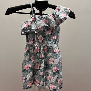 Floral Off-Shoulder Dress - Janie and Jack Size 4